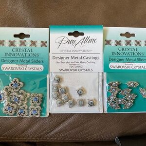 Crystal Innovations Designer Metal Castings ft Swarovski crystals